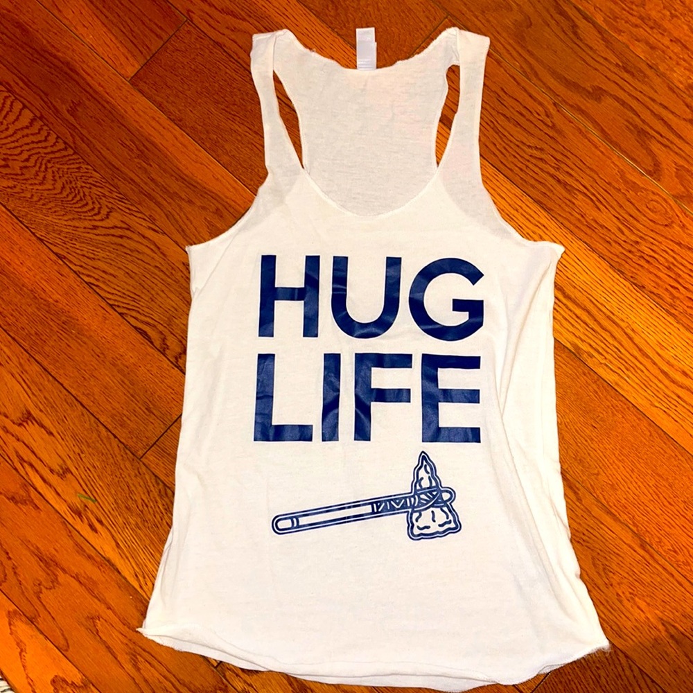 Custom Etsy Braves tank size S